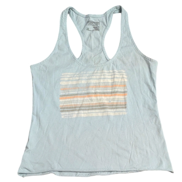 Patagonia Tops - Patagonia Blue Racerback Tank Top, Size Extra Small, Athleisure Sporty Comfy